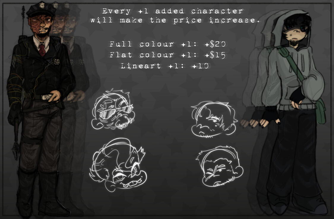 Extra characters